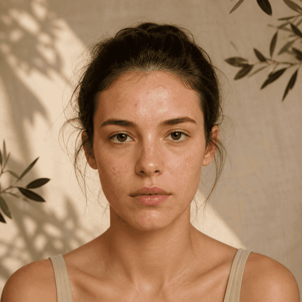 Peau avant le protocole de soins