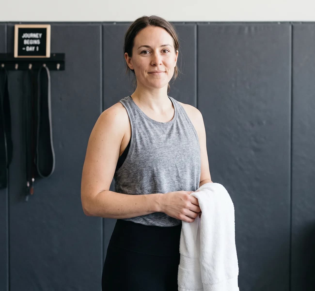 Sarah, au premier jour de son programme