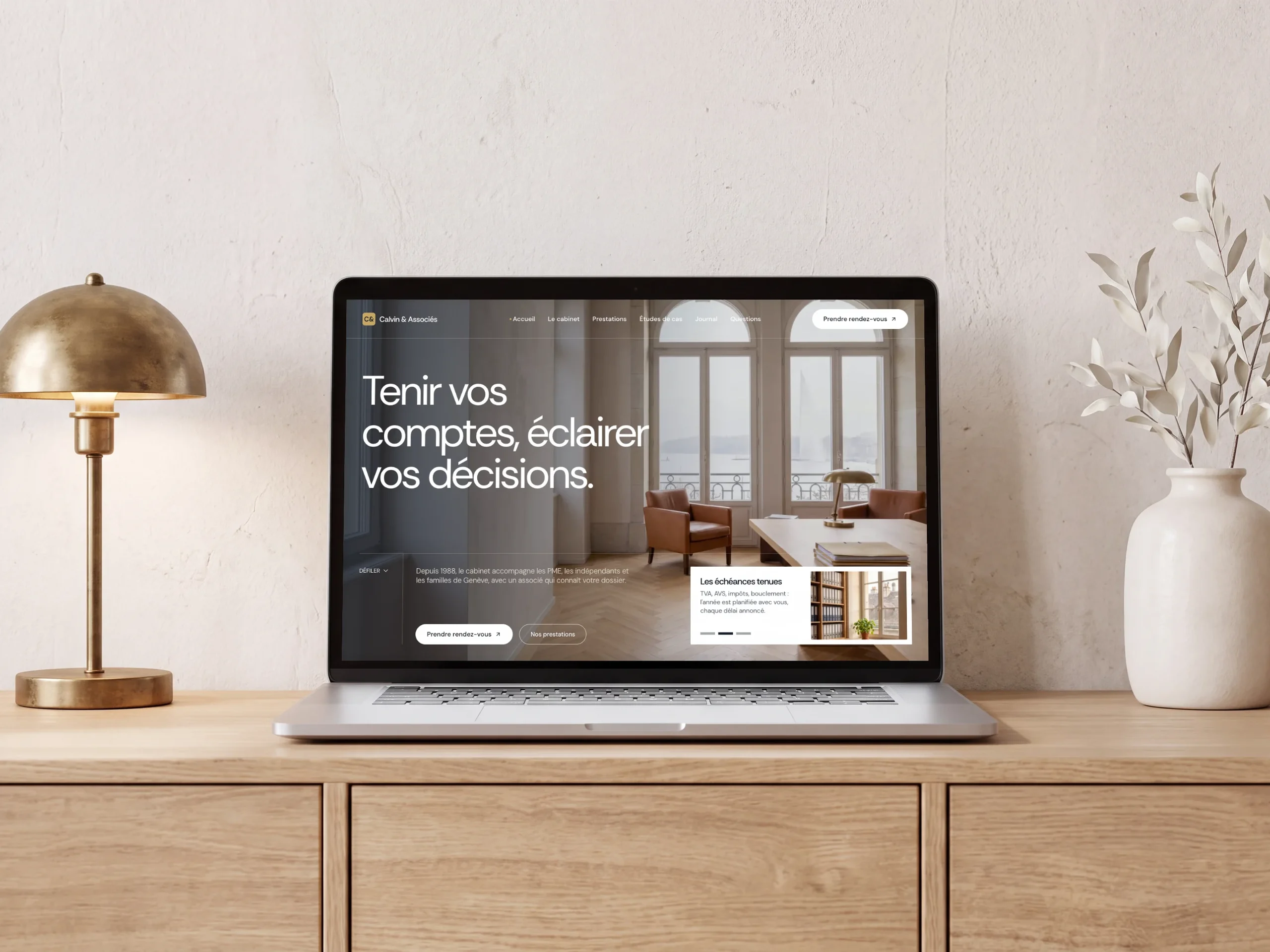 Calvin & Associés, site de démonstration fiduciaire & conseil