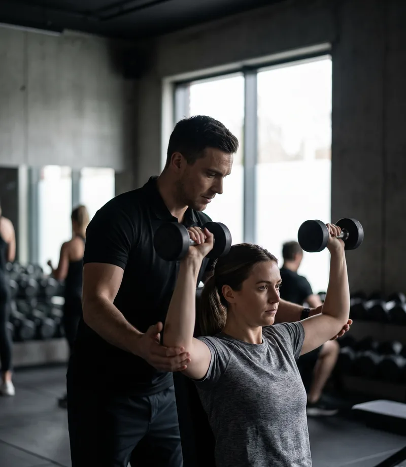 Coaching personnalisé sur le plateau